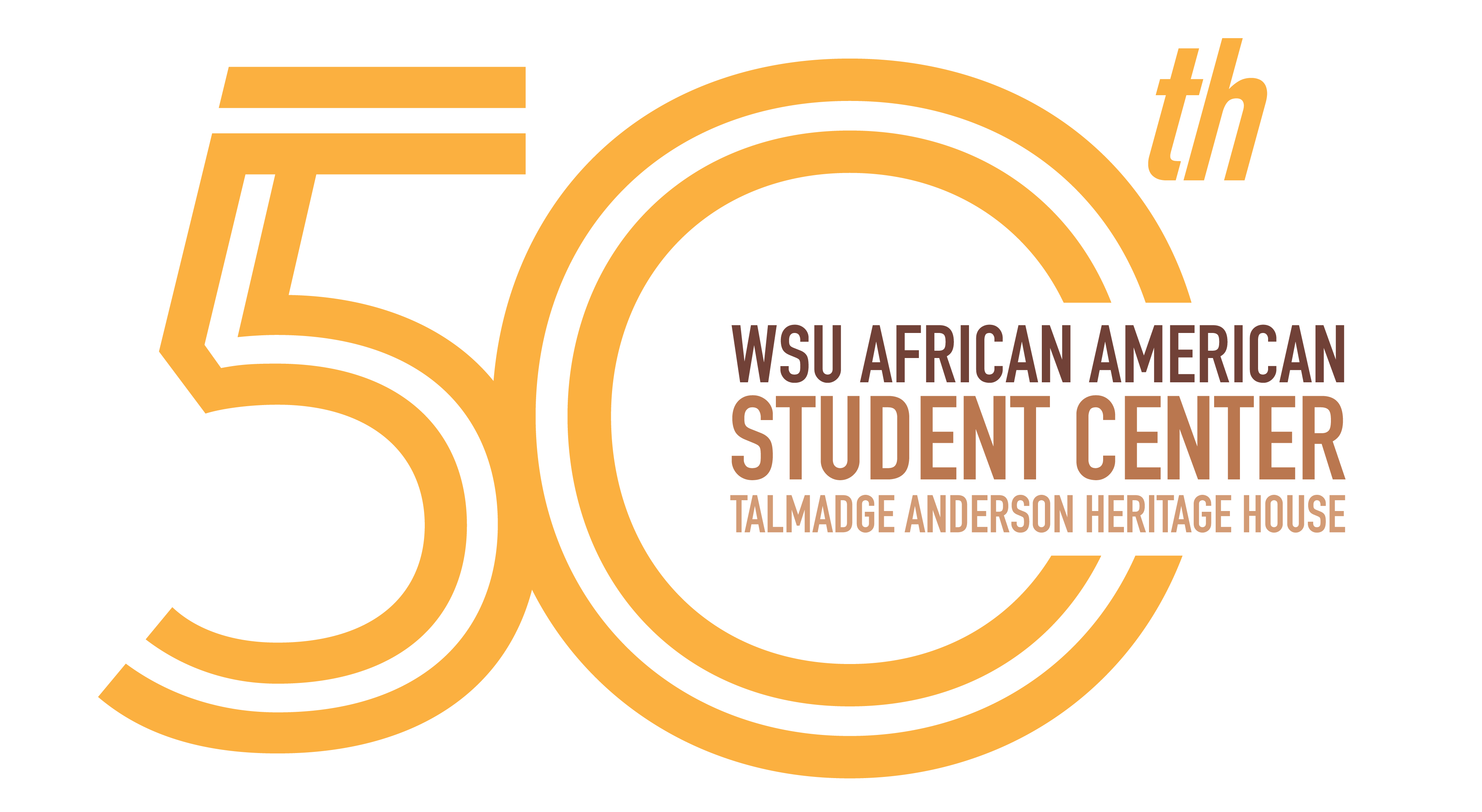 50th Anniversary of the African American Student Center Graphic